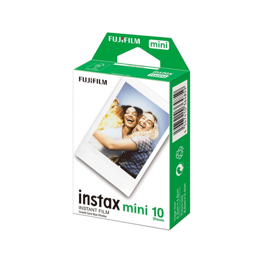 Fujifilm Instax Mini Film – 10 Shots (White Border)