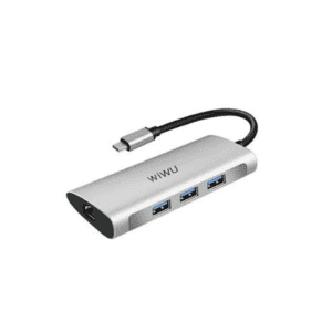 WIWU Alpha 6 in 1 USB-C Hub